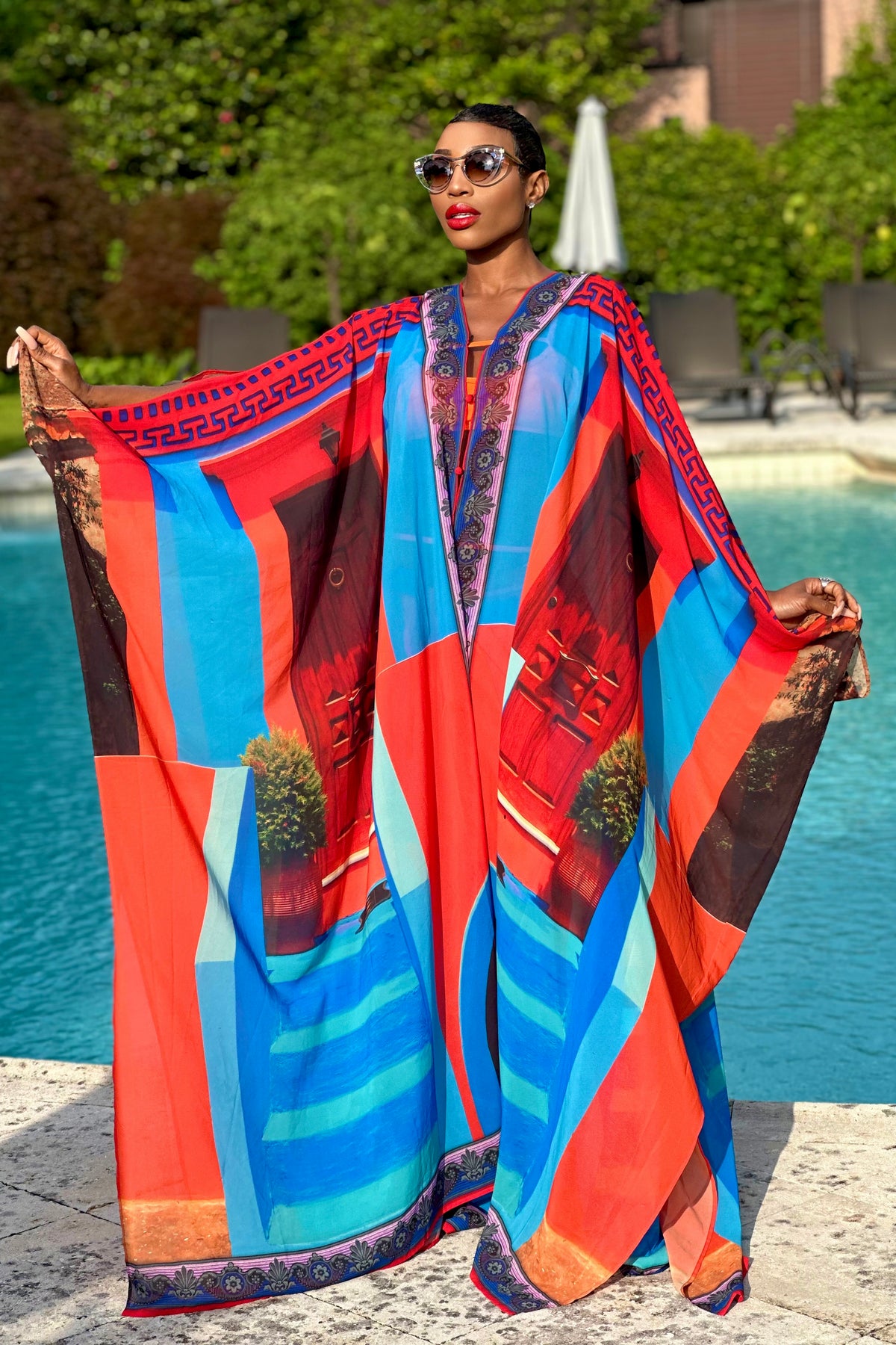 Xiomara Goddess Kaftan by Sai Sankoh — view 5