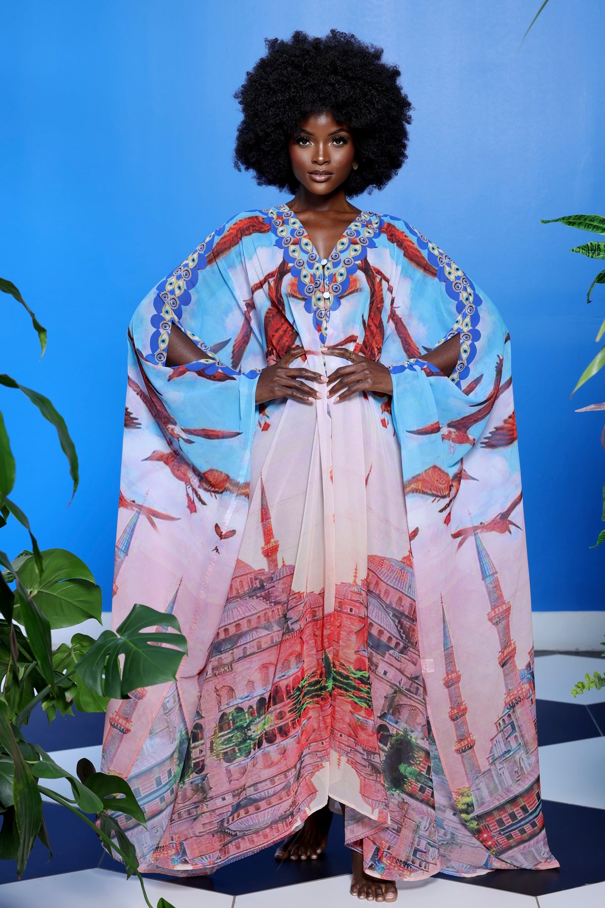 Istanbul Goddess Kaftan by Sai Sankoh — view 3