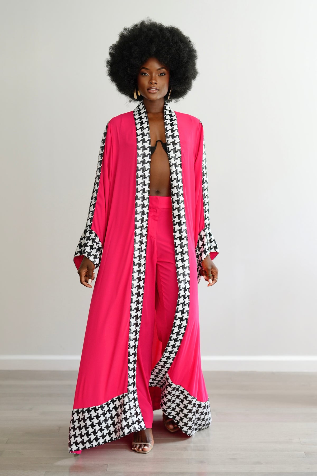 Pink Colette Duster by Sai Sankoh — view 2