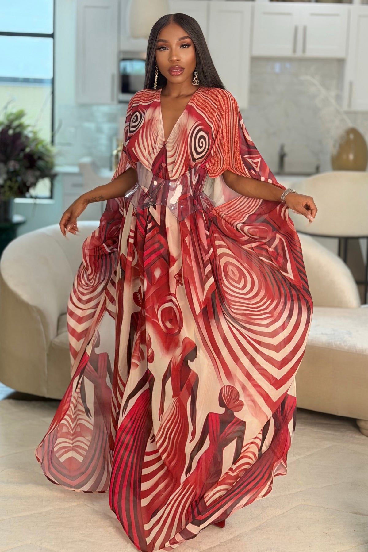Keva Goddess Kaftan by Sai Sankoh — view 8