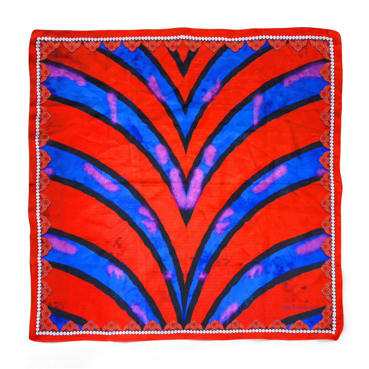 Khaleesi Scarf by Sai Sankoh, luxury resort scarf