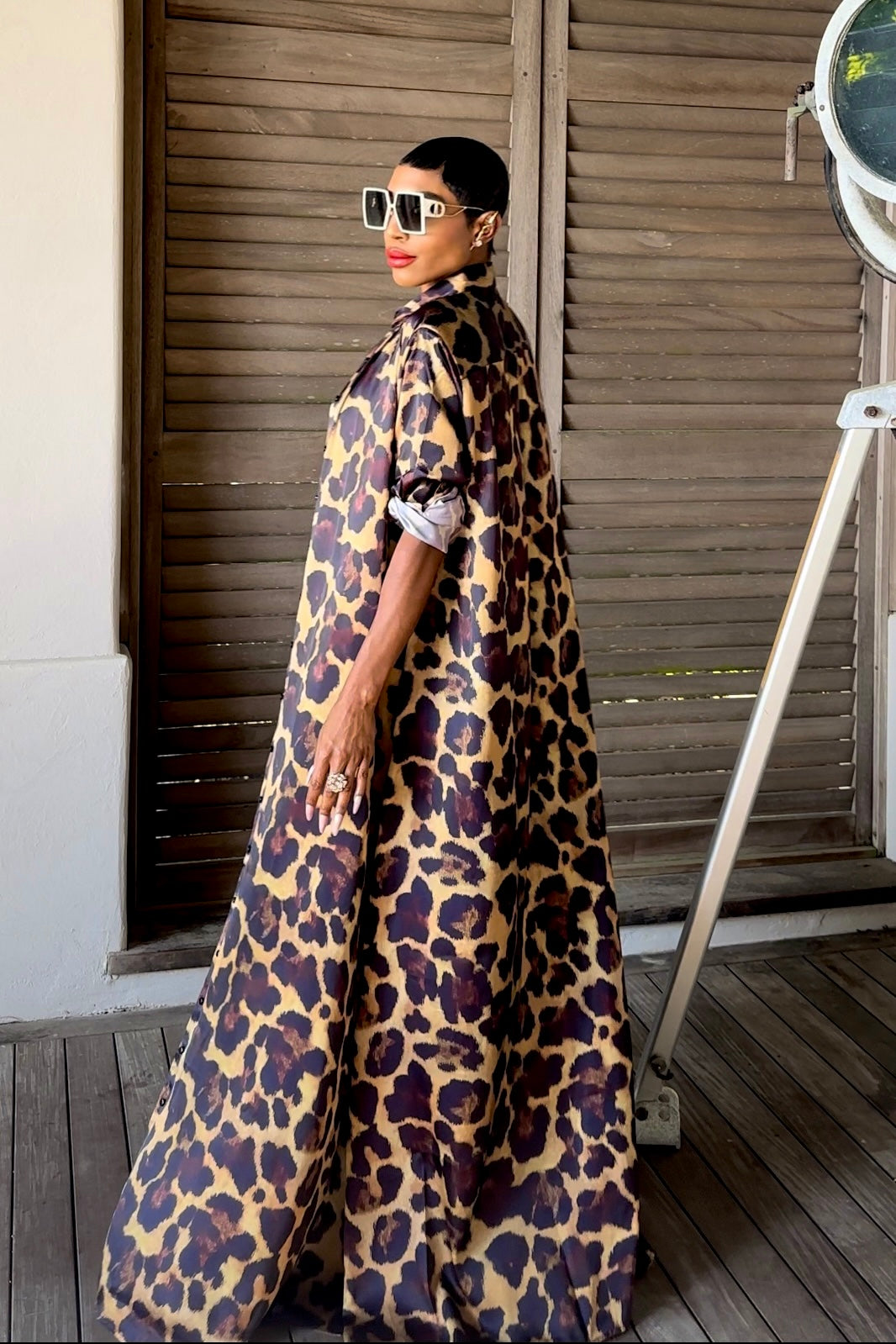 Serengeti Shirt Dress by Sai Sankoh — view 4