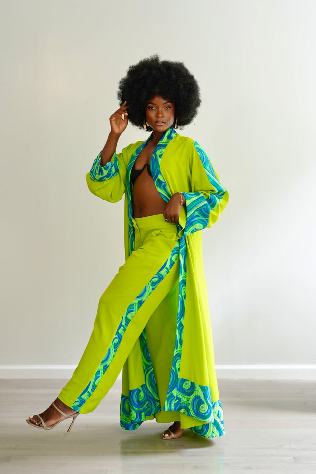 Green Colette Pants by Sai Sankoh — view 2