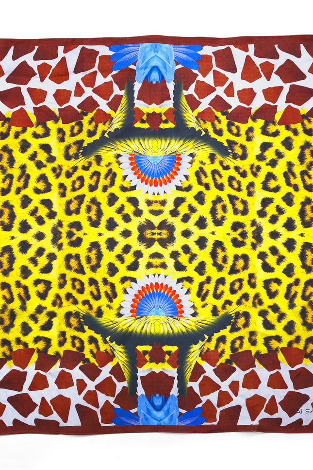 Madagascar Scarf by Sai Sankoh, luxury resort scarf