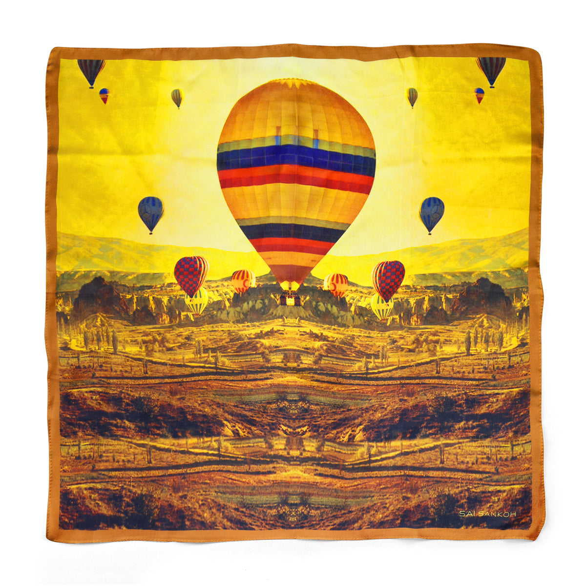 Alma Scarf by Sai Sankoh, luxury resort scarf
