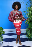 Divinity High-Waisted Pencil Skirt
