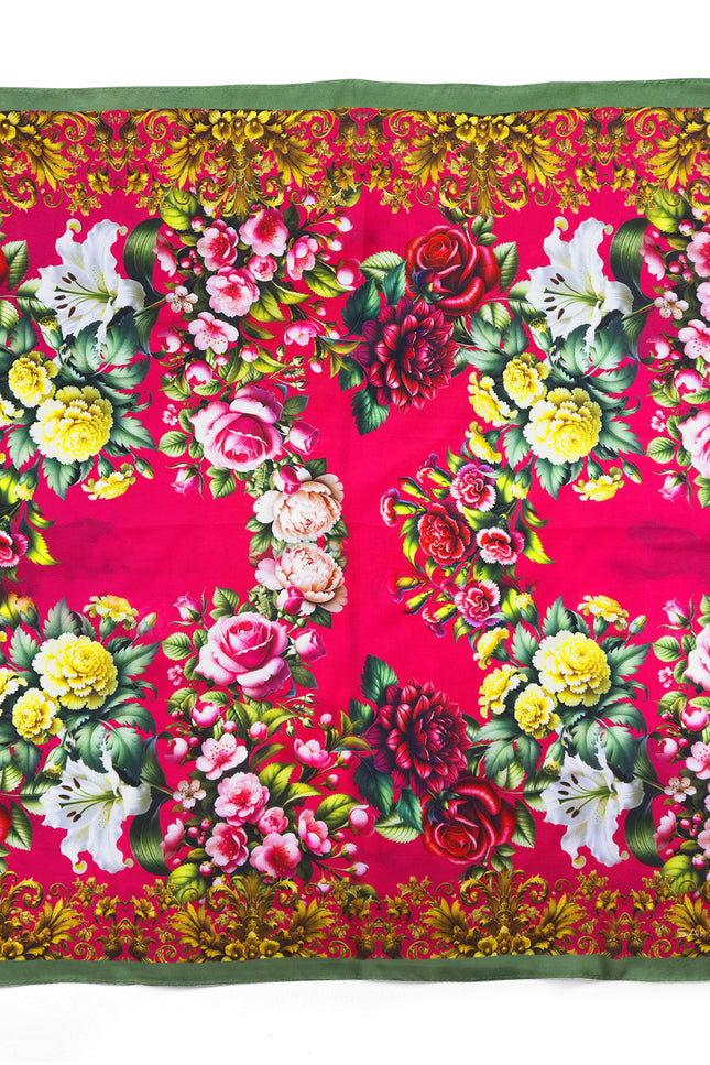 Rosa Scarf by Sai Sankoh, luxury resort scarf