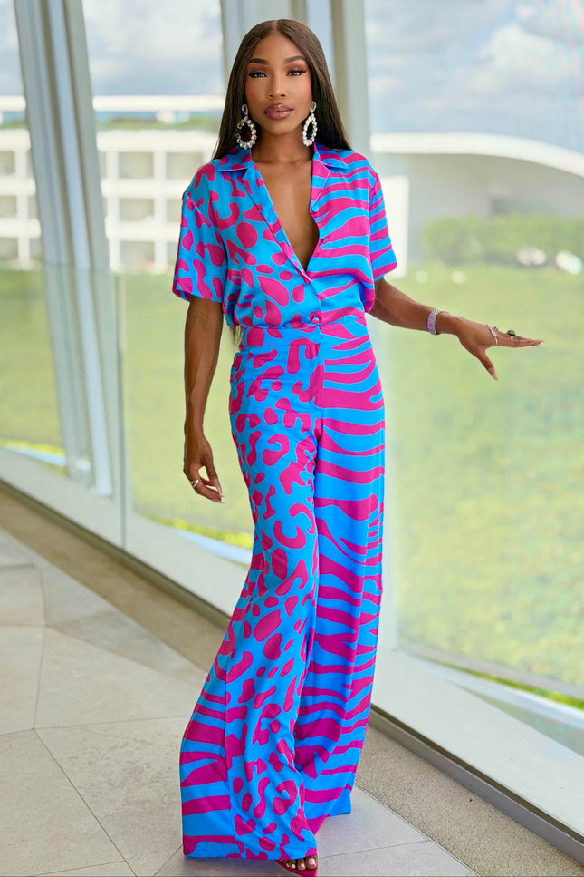 Bubble Gum Pants by Sai Sankoh, luxury resort pants