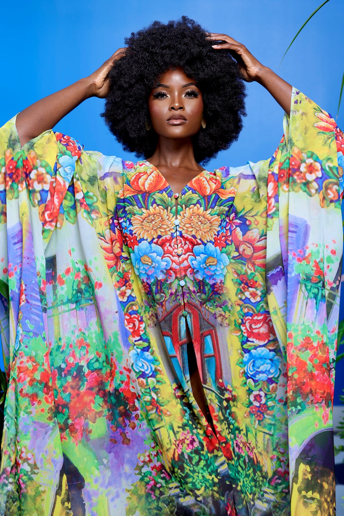Sicily Goddess Kaftan by Sai Sankoh — view 4