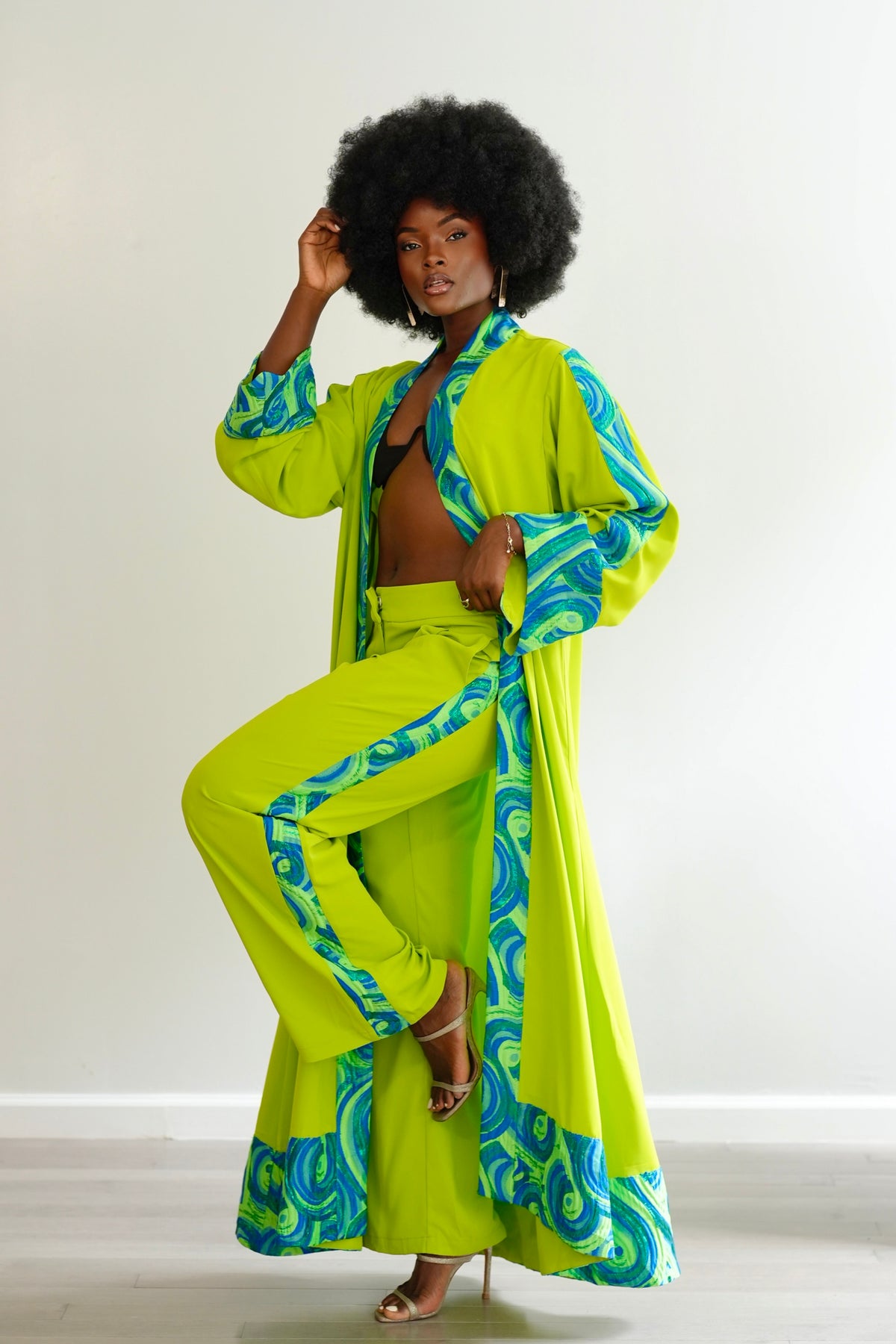 Green Colette Pants by Sai Sankoh — view 4