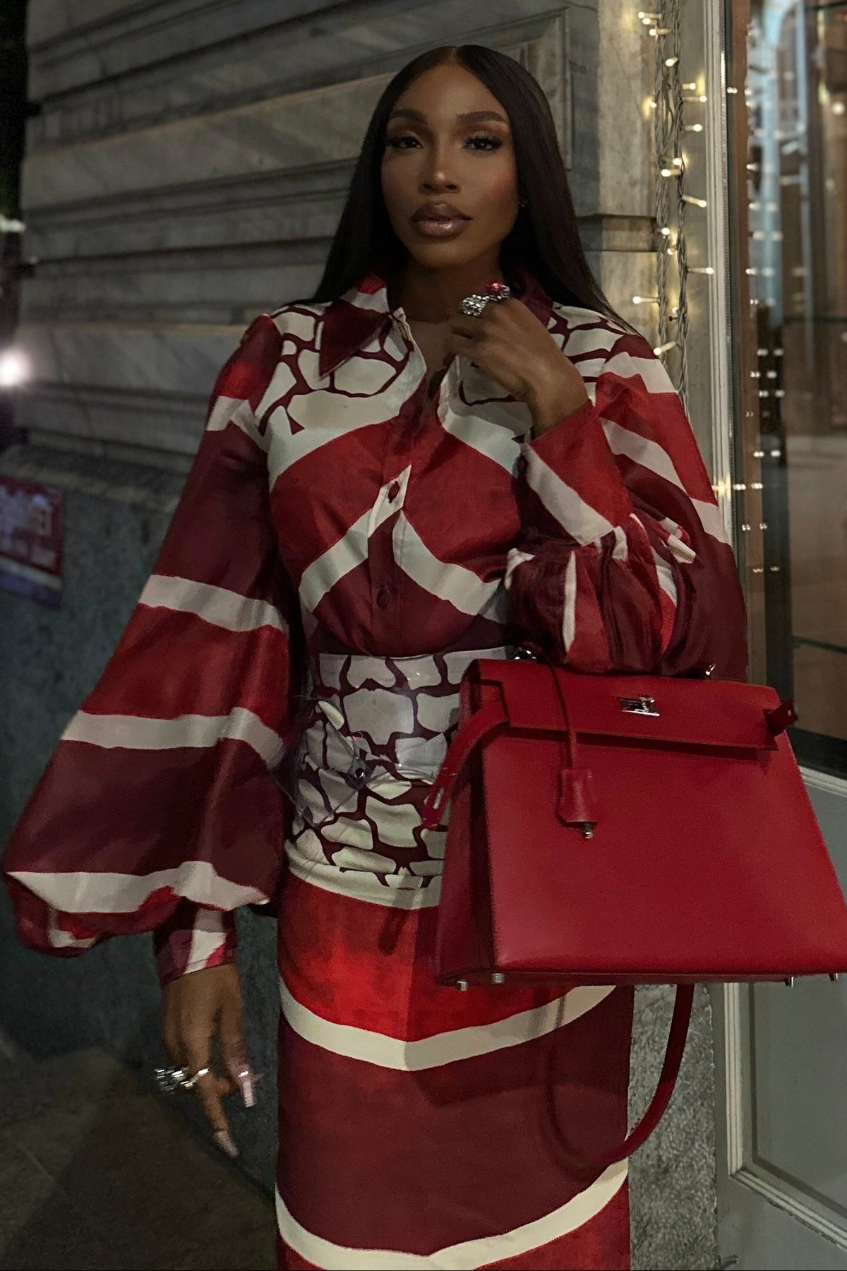Lava Blouse by Sai Sankoh, luxury resort blouse