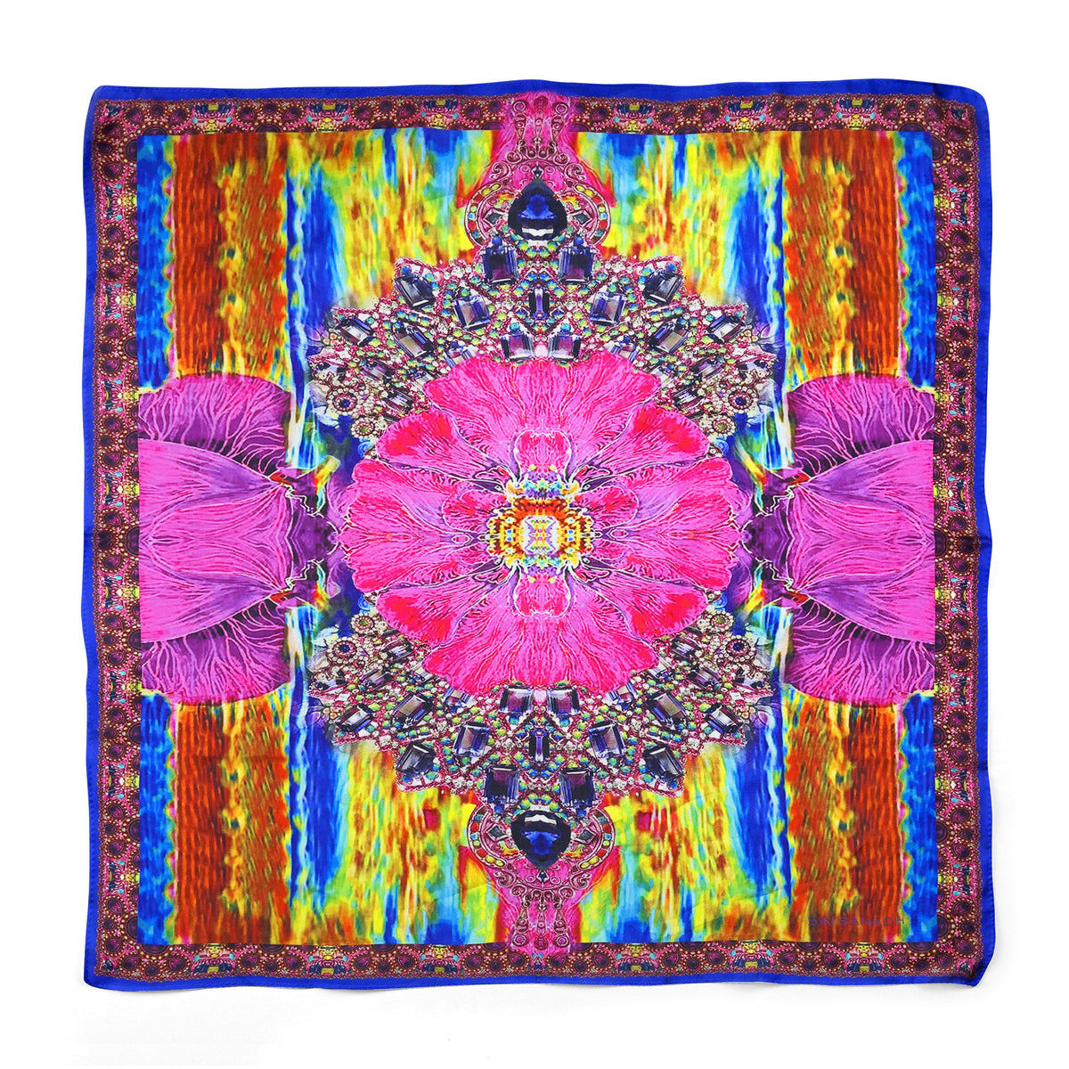 Lorinda Scarf by Sai Sankoh, luxury resort scarf