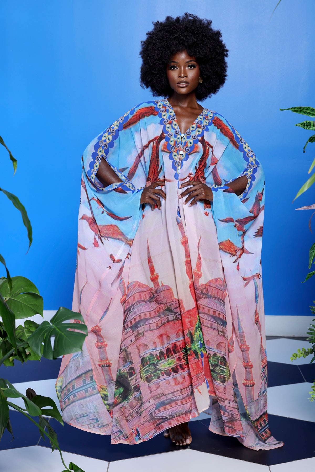 Istanbul Goddess Kaftan by Sai Sankoh — view 6