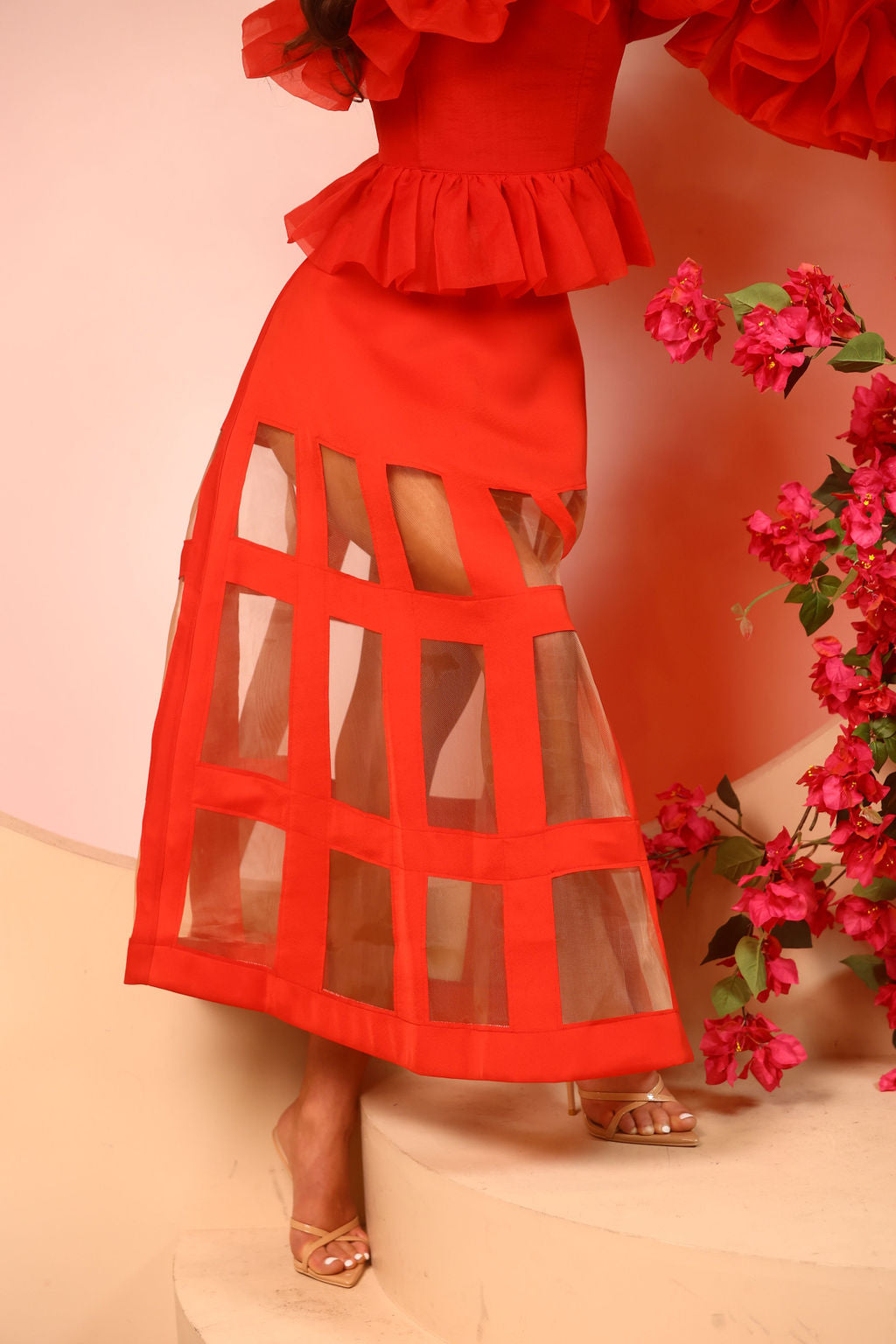 Rouge Skirt by Sai Sankoh — view 2