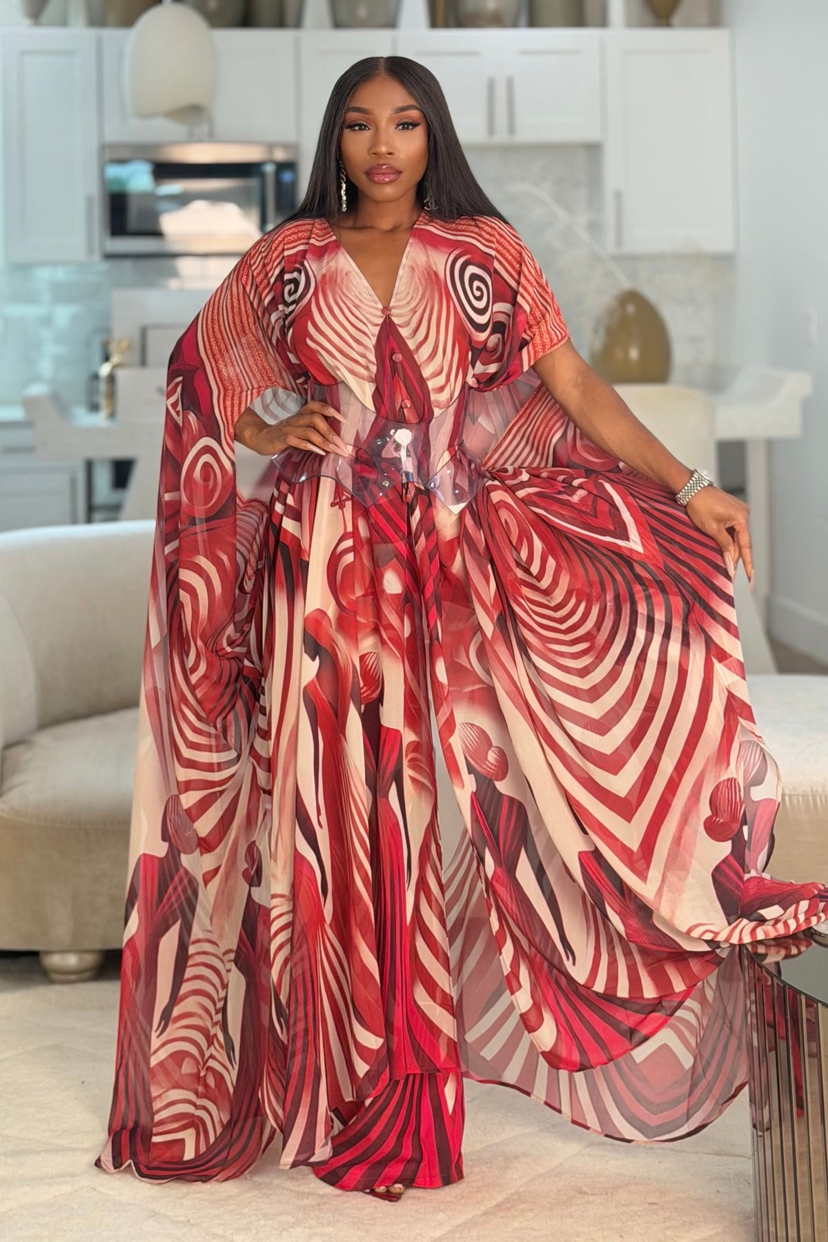 Keva Goddess Kaftan by Sai Sankoh — view 5