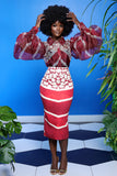 Divinity High-Waisted Pencil Skirt