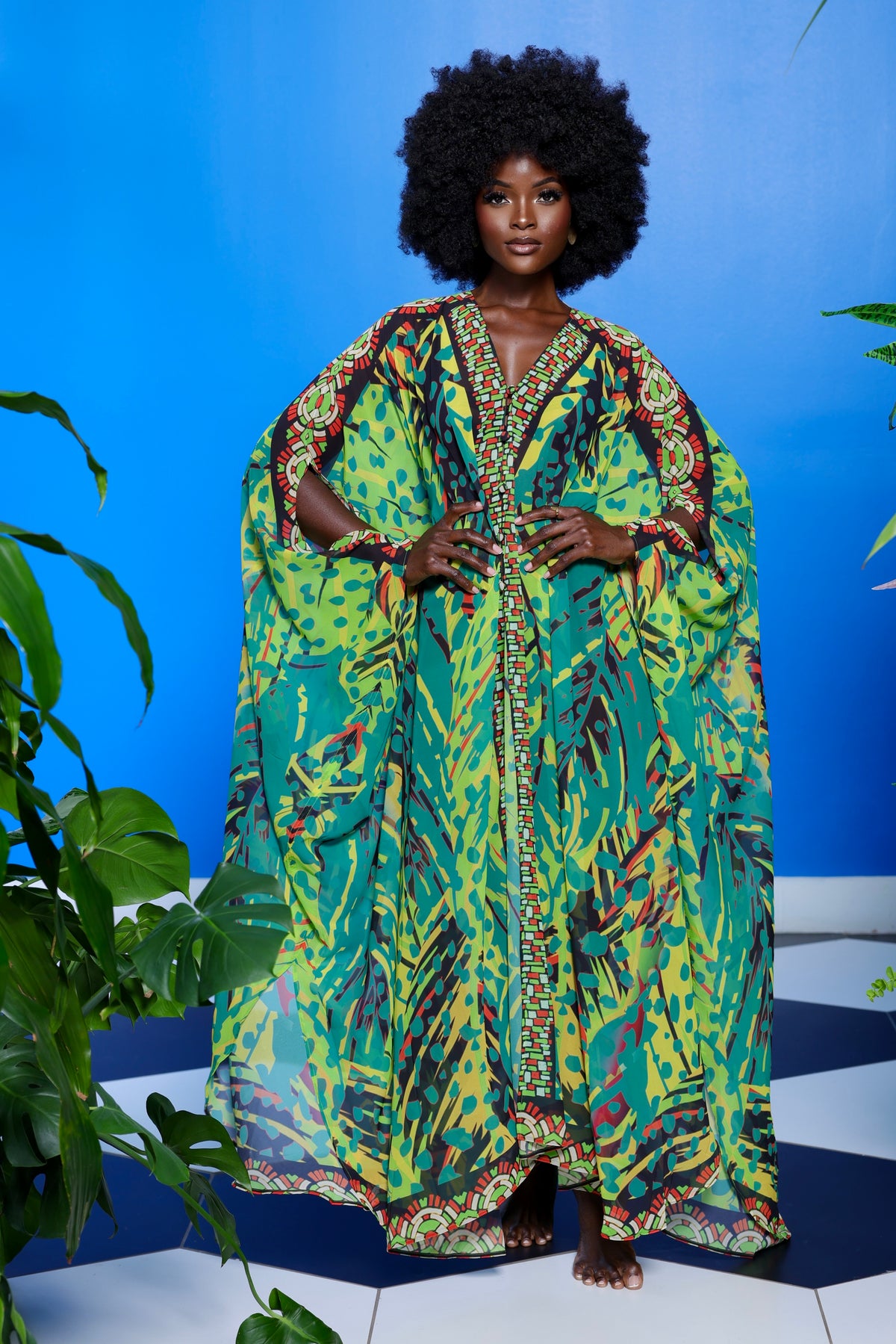 Nella Goddess kaftan by Sai Sankoh — view 3