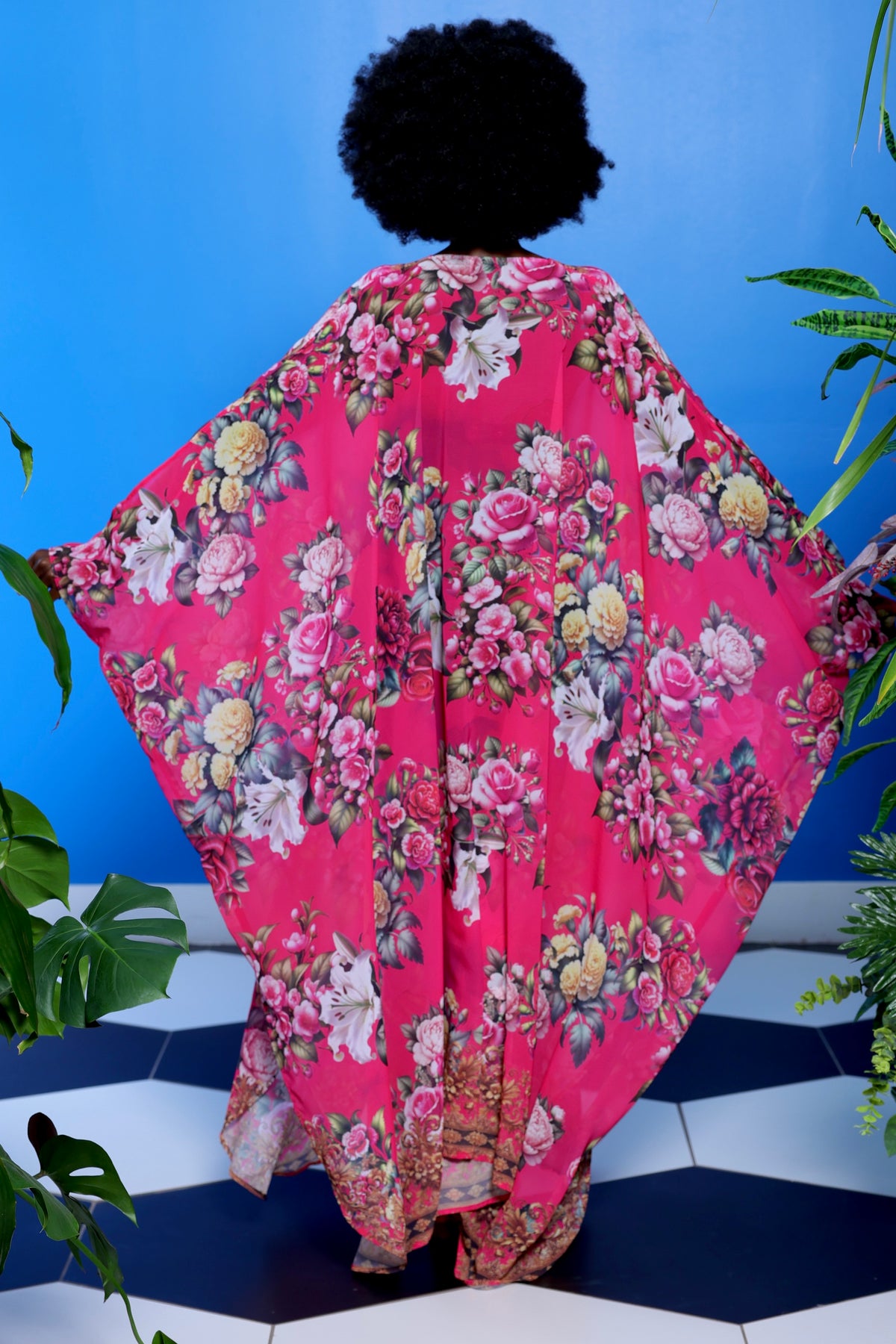 Rosa Goddess Kaftan by Sai Sankoh — view 3