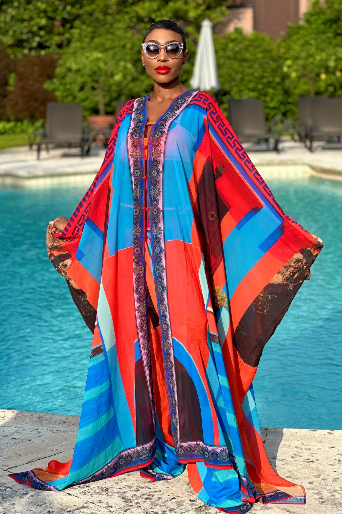 Xiomara Pants by Sai Sankoh, luxury resort pants