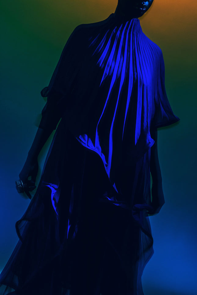 Mabel Dress in Purple by Sai Sankoh — view 2