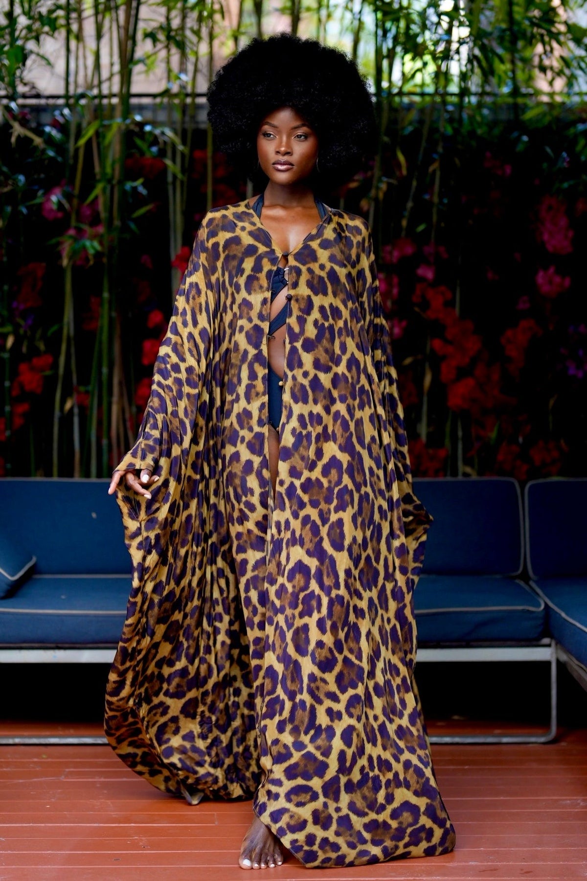 Serengeti Goddess Kaftan by Sai Sankoh — view 5