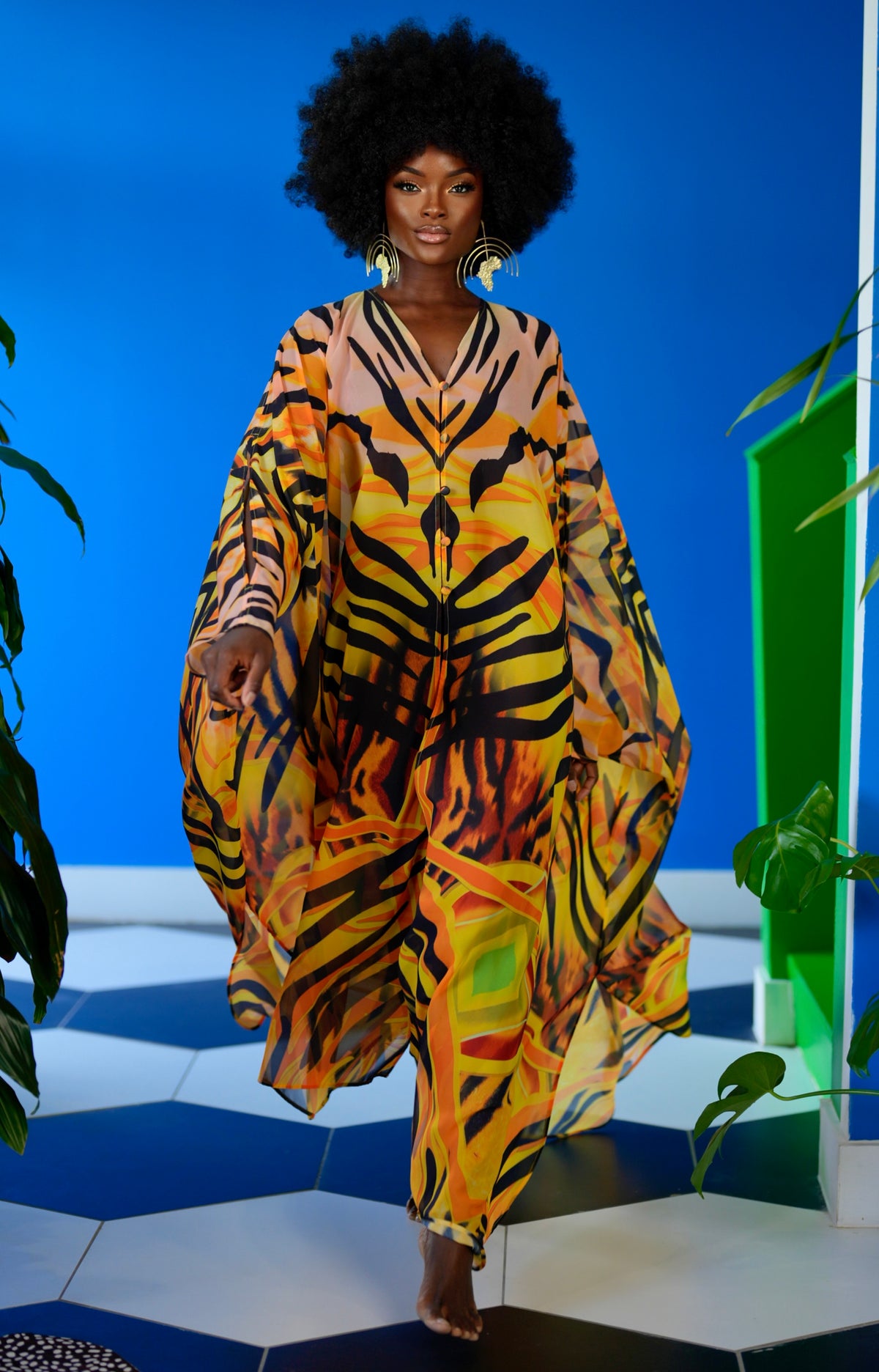 Sahara Goddess Kaftan by Sai Sankoh — view 3