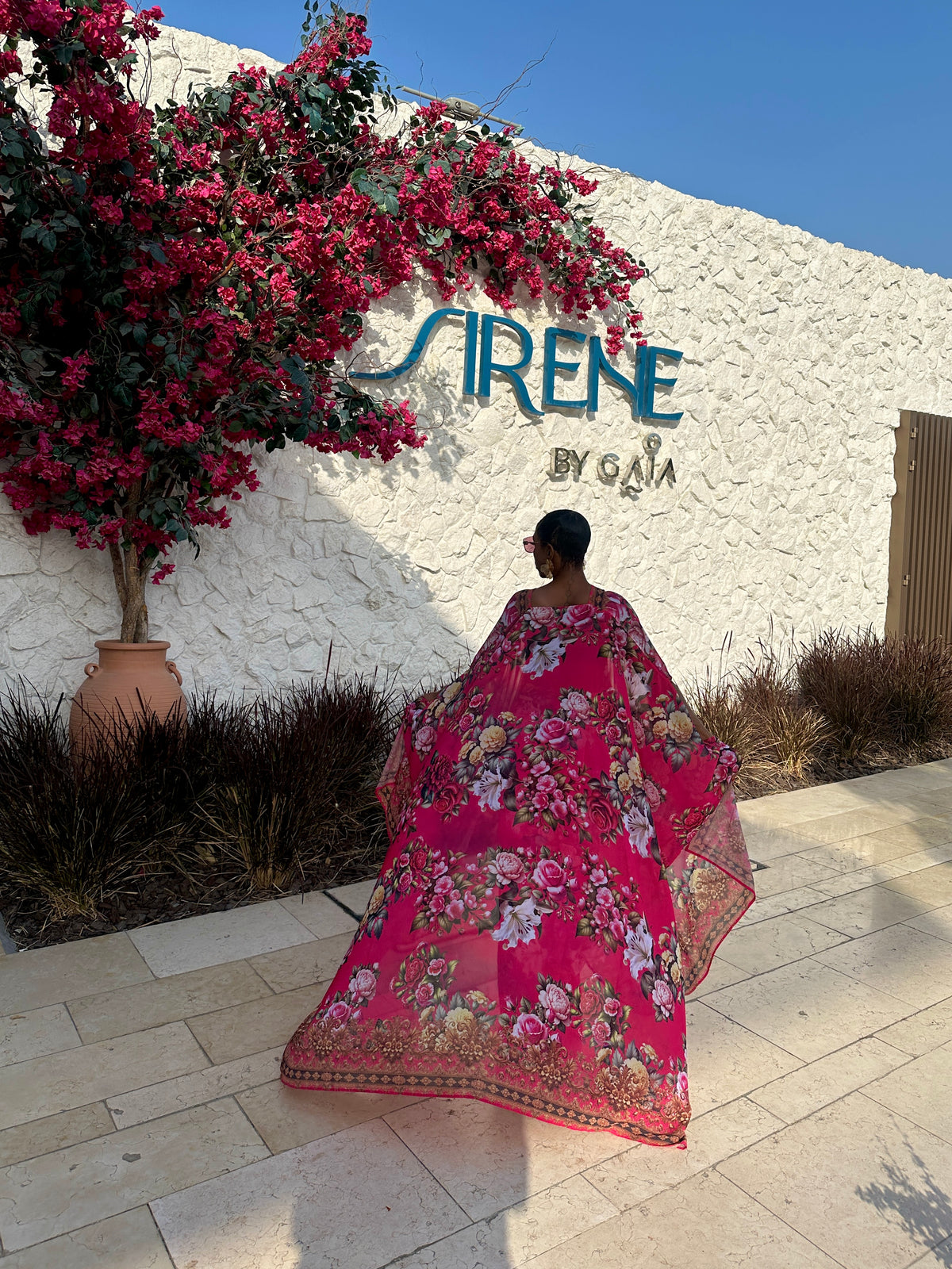 Rosa Goddess Kaftan by Sai Sankoh — view 4