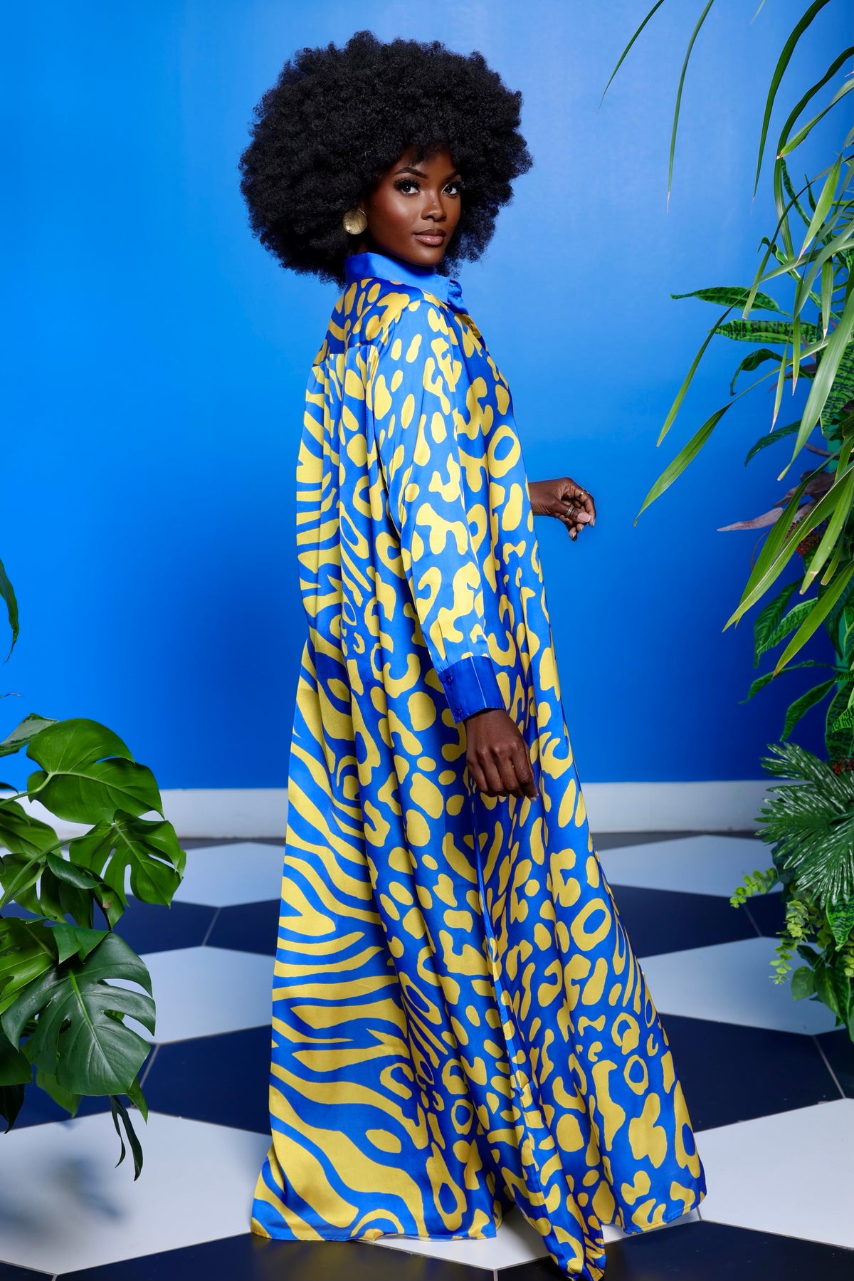Aisha Shirt Dress by Sai Sankoh — view 6