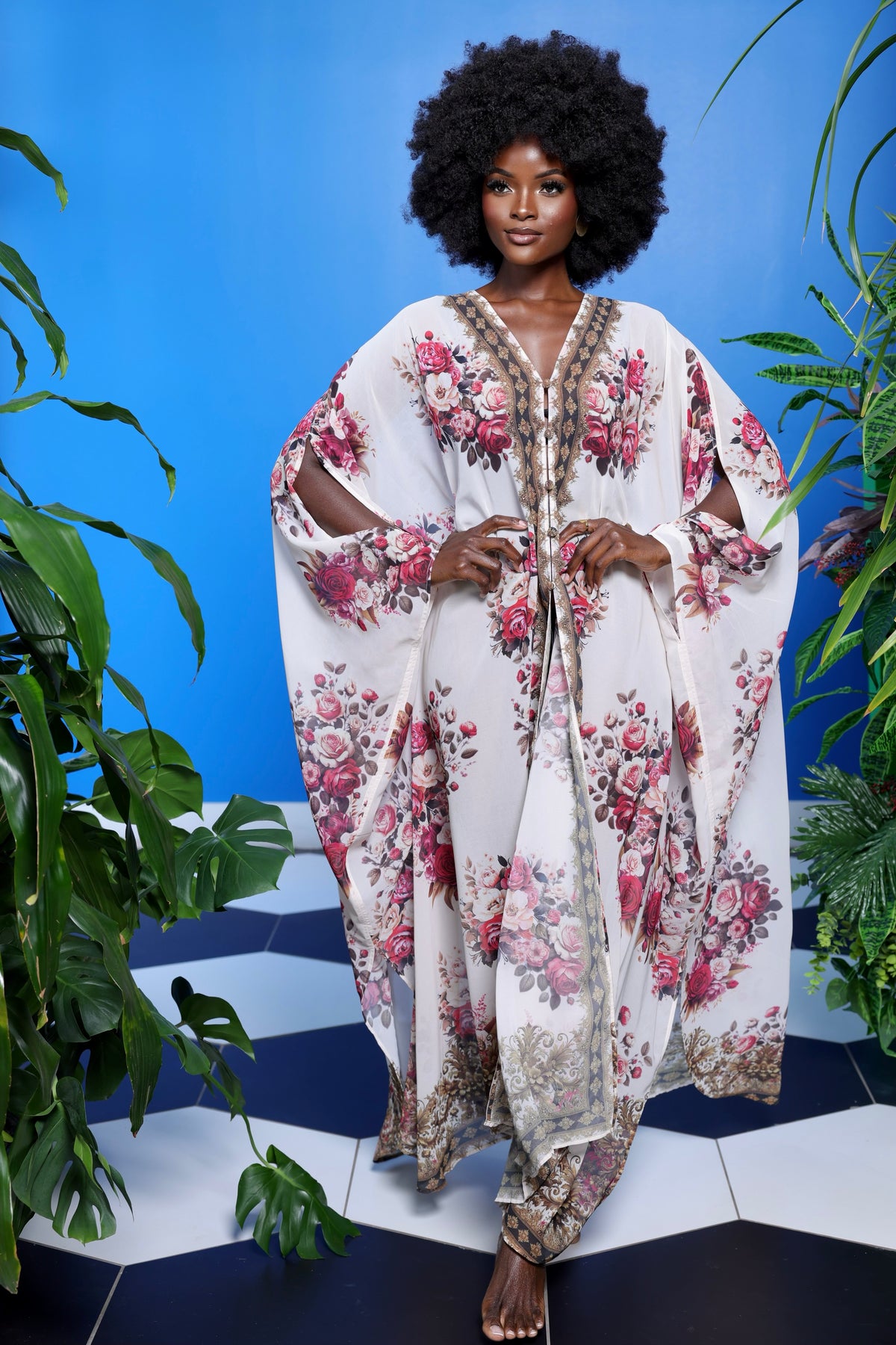 Kiaria Goddess Kaftan by Sai Sankoh — view 5