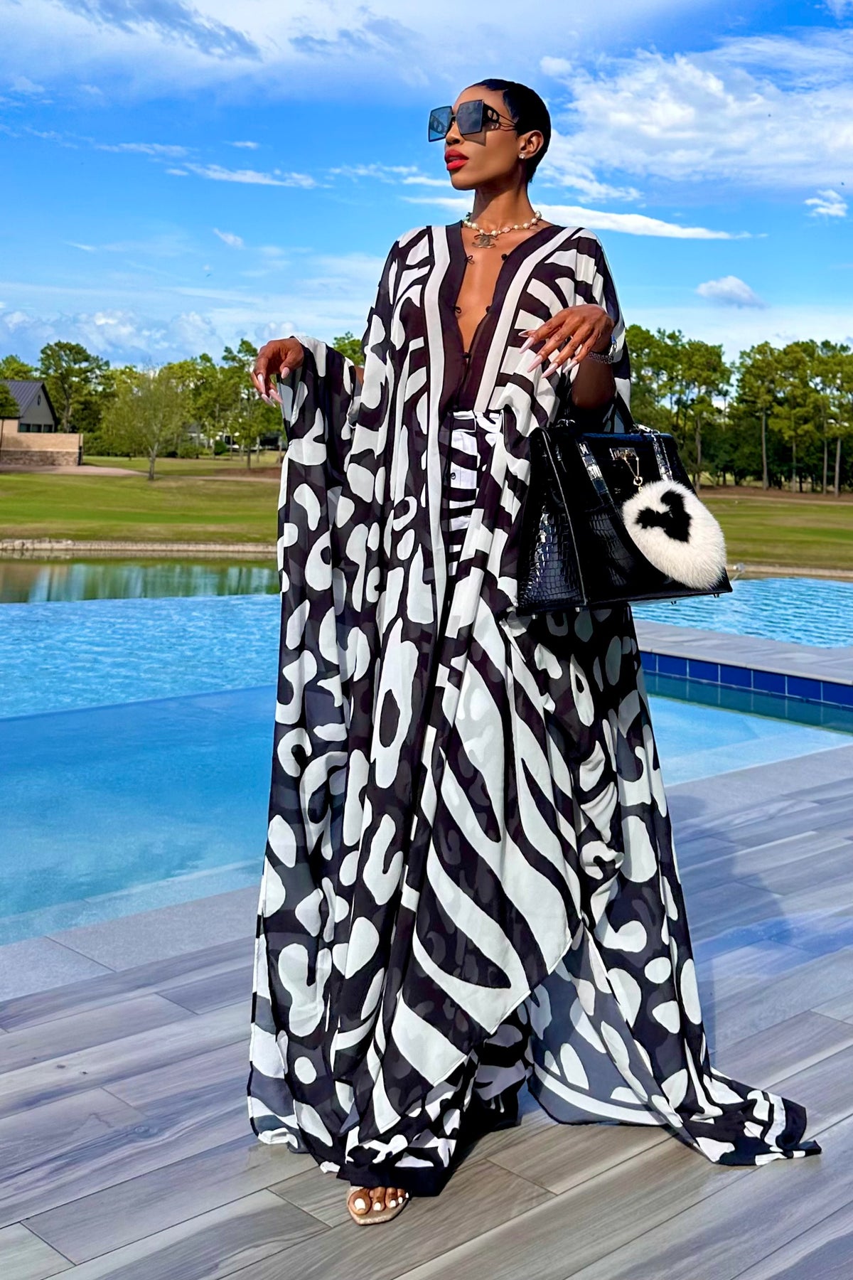 Karmyn Pants by Sai Sankoh, luxury resort pants