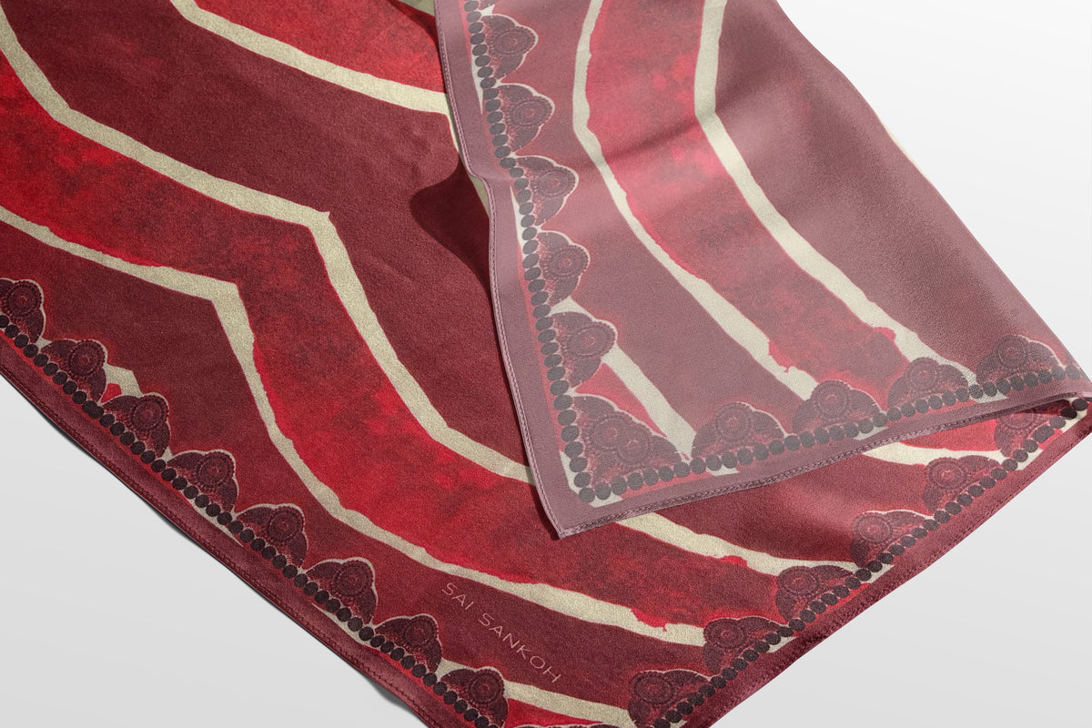 Lava Scarf by Sai Sankoh — view 2