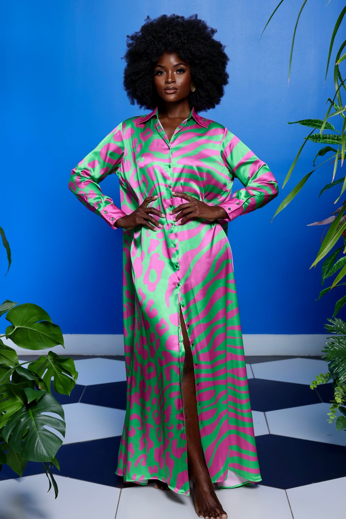 Madison Shirt Dress by Sai Sankoh — view 6