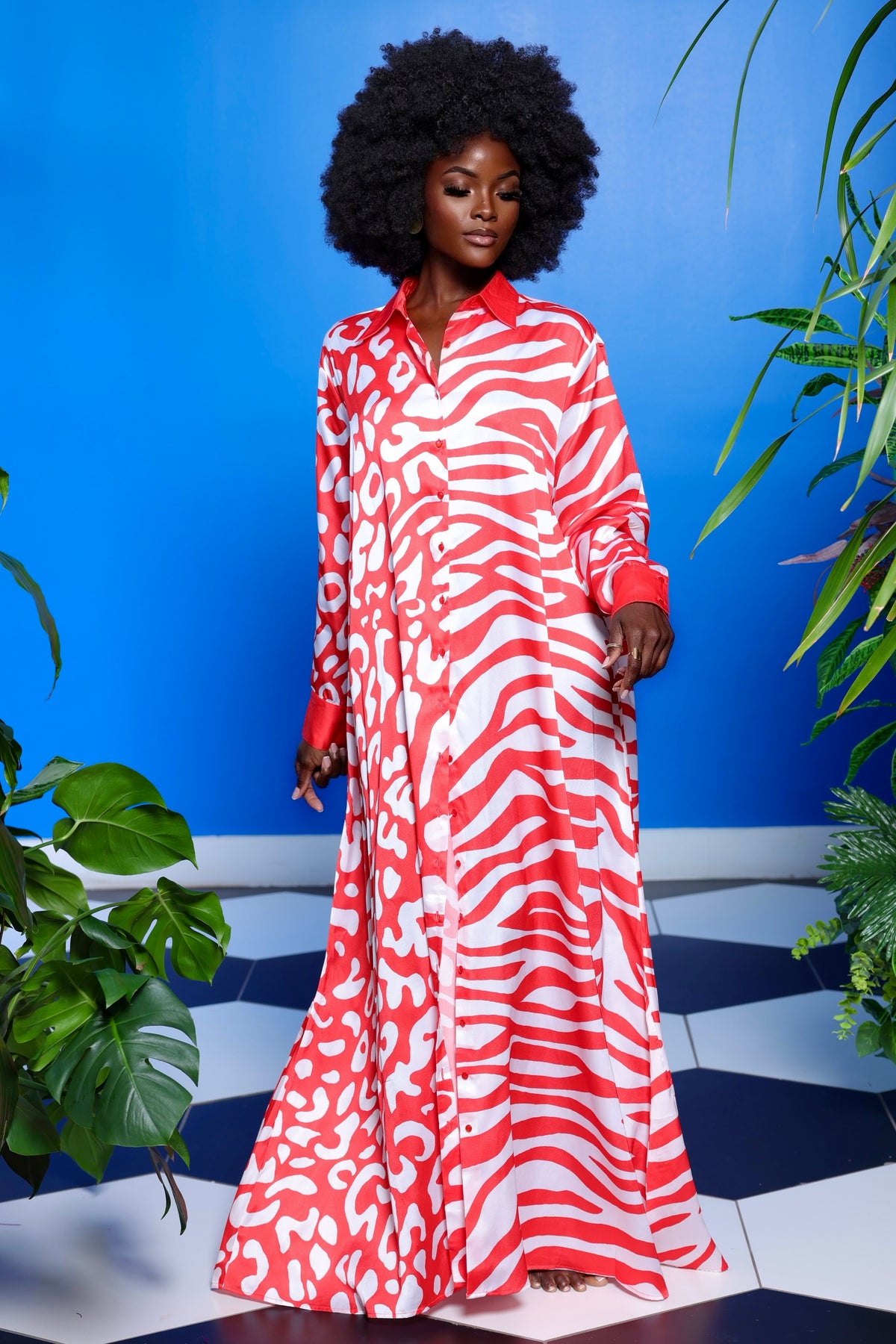 Mahawa Shirt Dress by Sai Sankoh — view 3