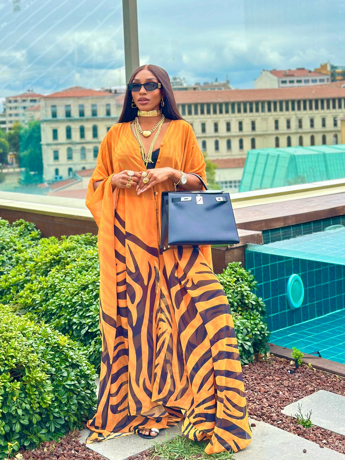 Jaqueline Goddess Kaftan by Sai Sankoh — view 3