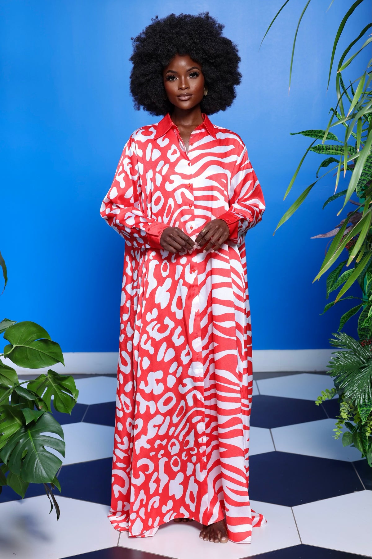 Mahawa Shirt Dress by Sai Sankoh — view 2