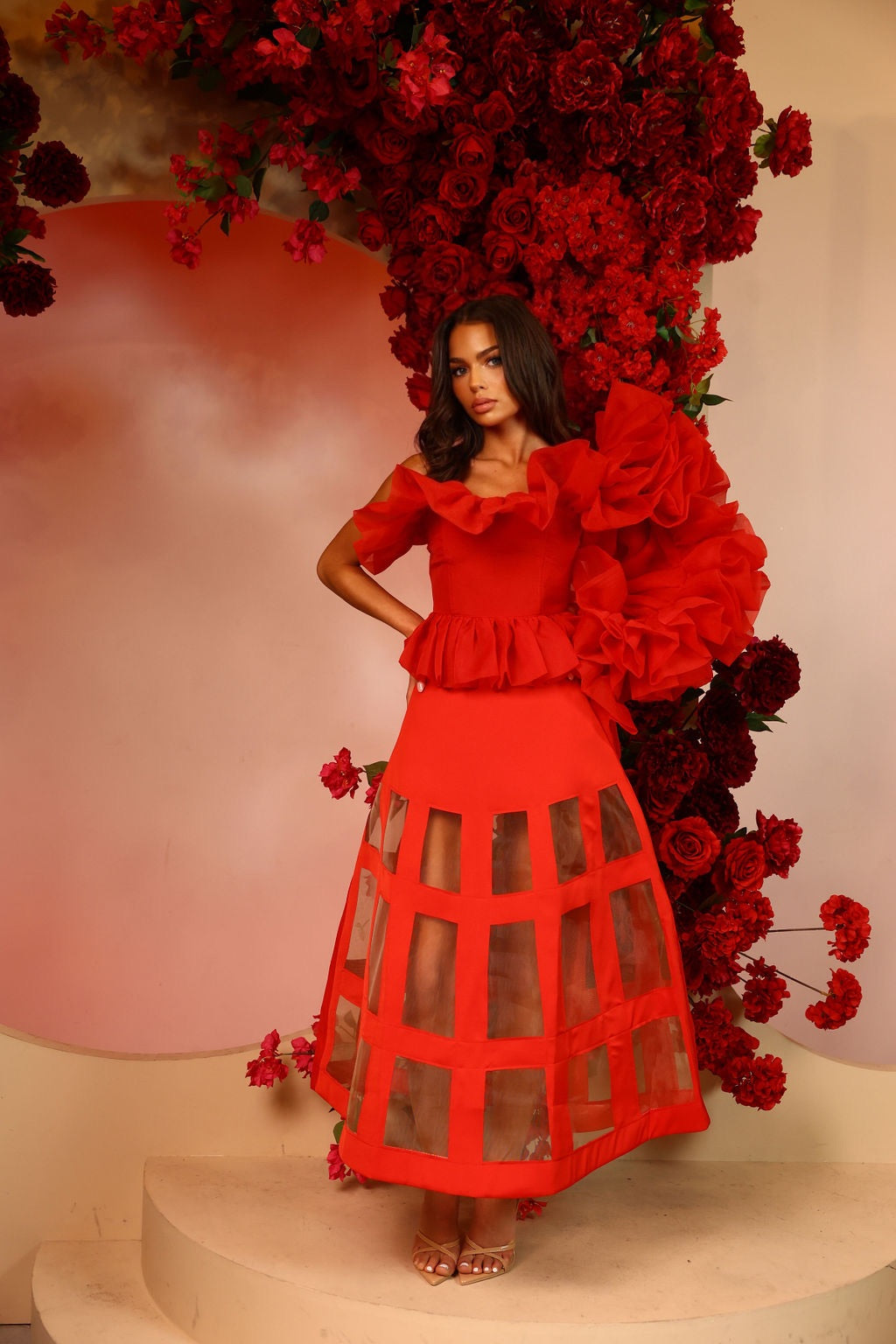 Rouge Skirt by Sai Sankoh — view 5