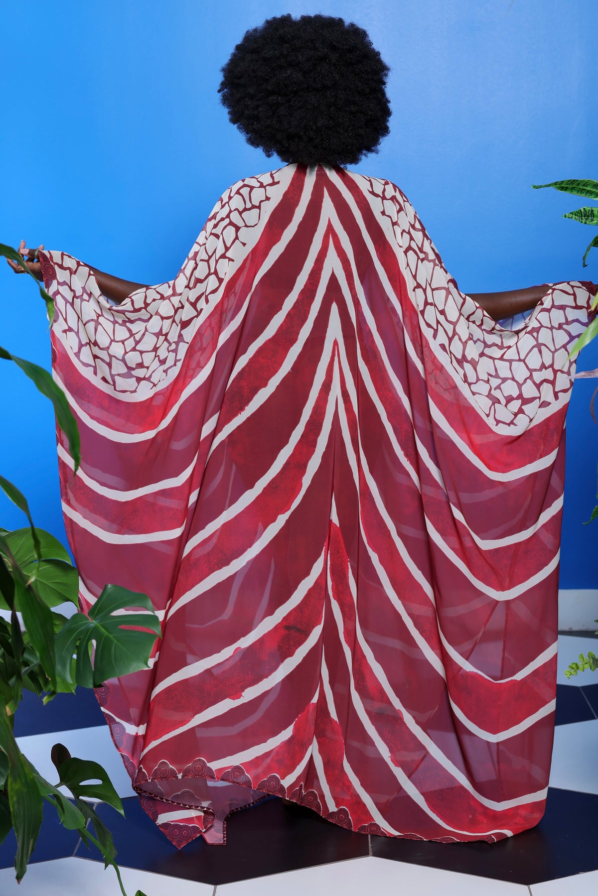 Lava Goddess Kaftan by Sai Sankoh — view 5