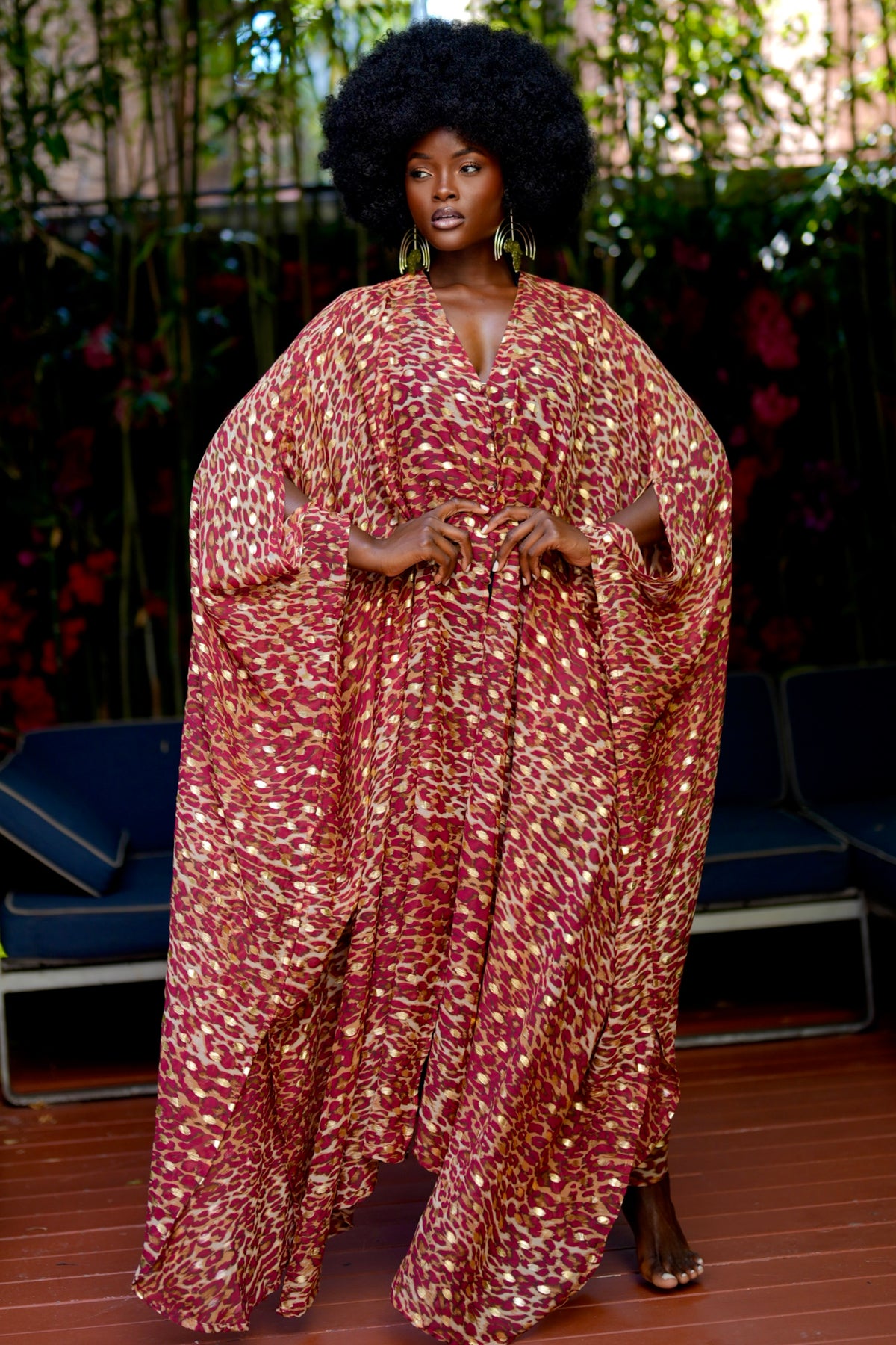 Acacia Goddess Kaftan | Luxury Resort Kaftan