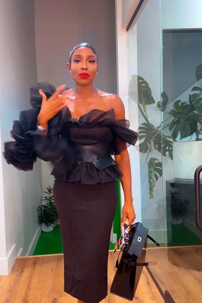 Romance Pencil Skirt by Sai Sankoh — view 2