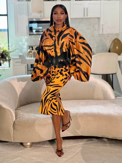 Jaqueline Skirt by Sai Sankoh — luxury resort wear