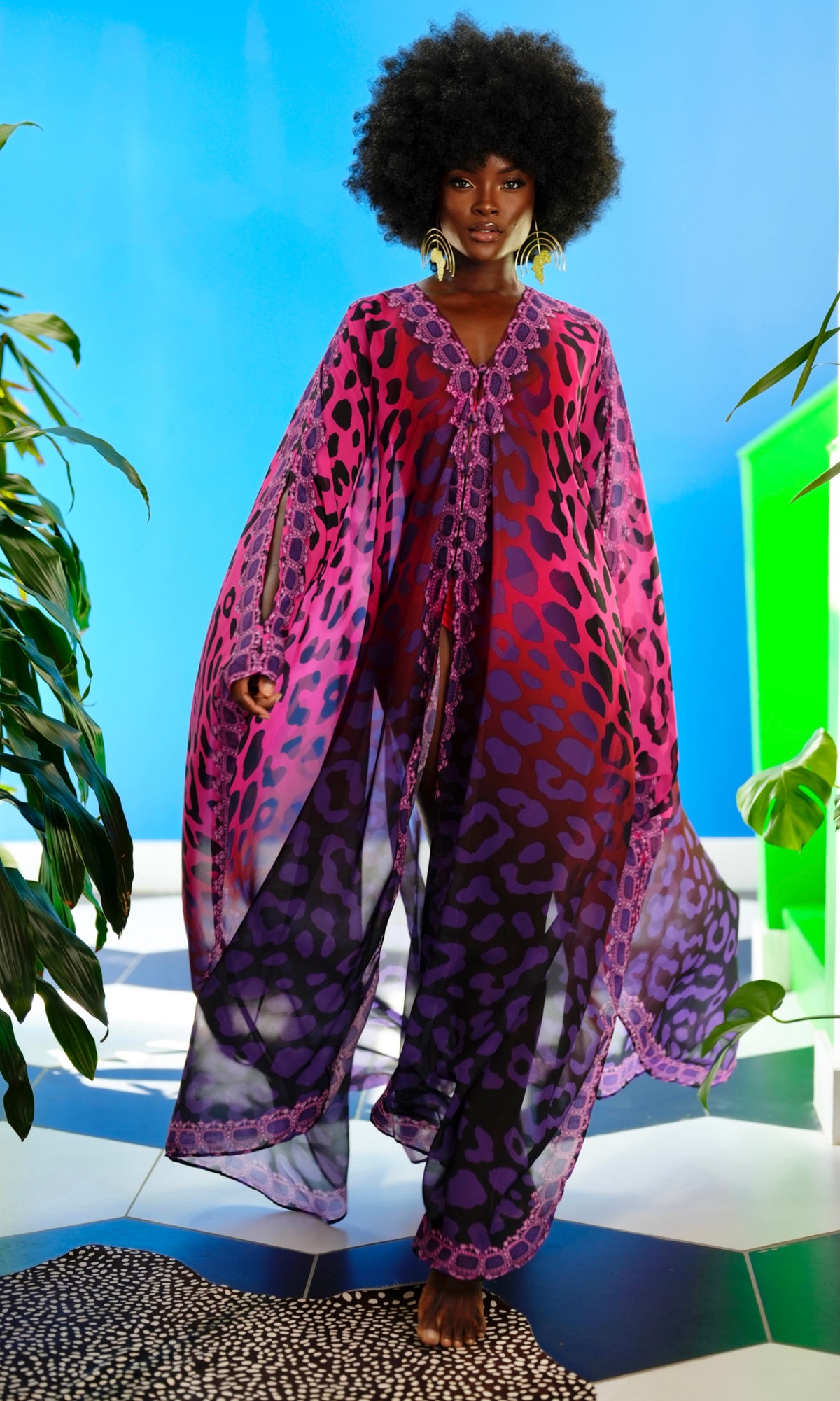 Moana Goddess Kaftan by Sai Sankoh — view 5