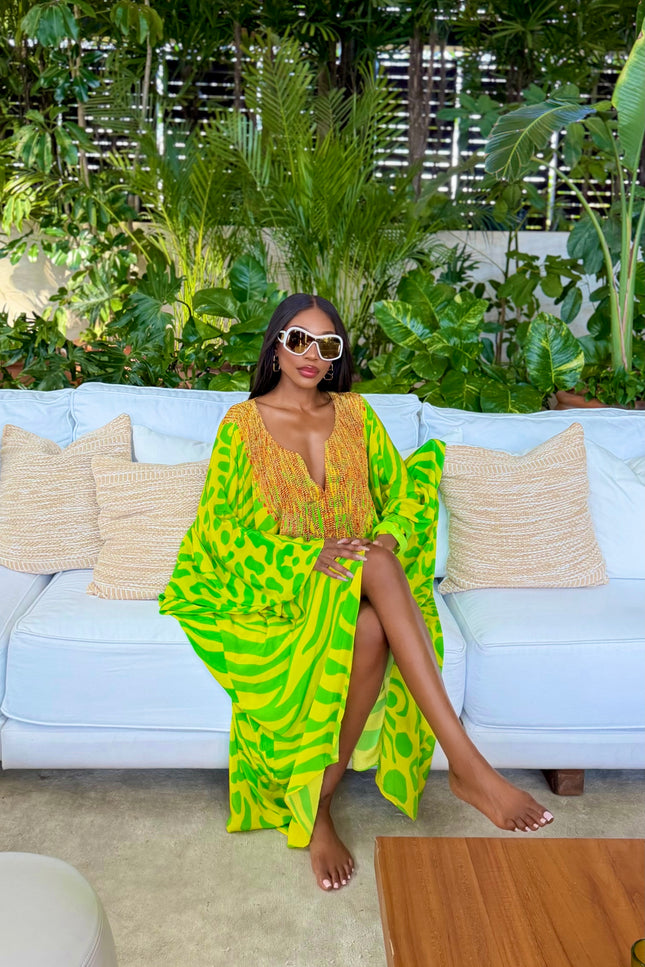 Nyakomi Box Kaftan by Sai Sankoh — view 2