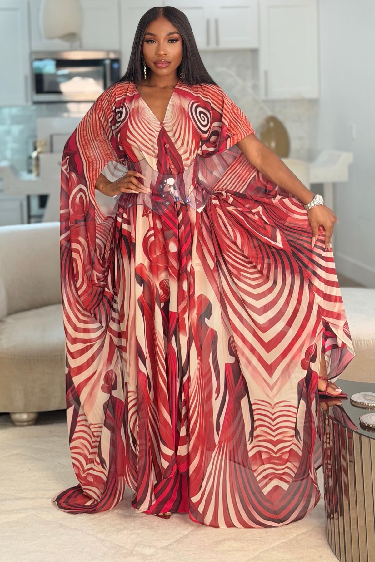Keva Goddess Kaftan by Sai Sankoh — view 4