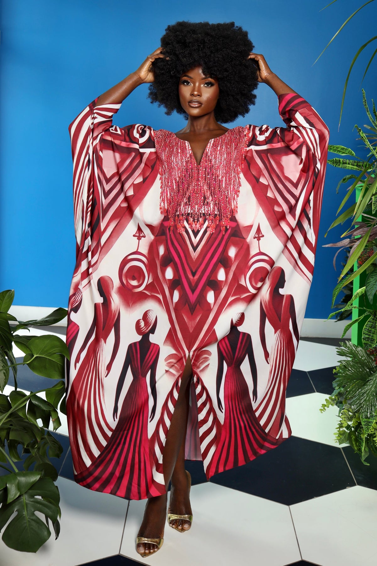 Keva Box Kaftan by Sai Sankoh, view 3