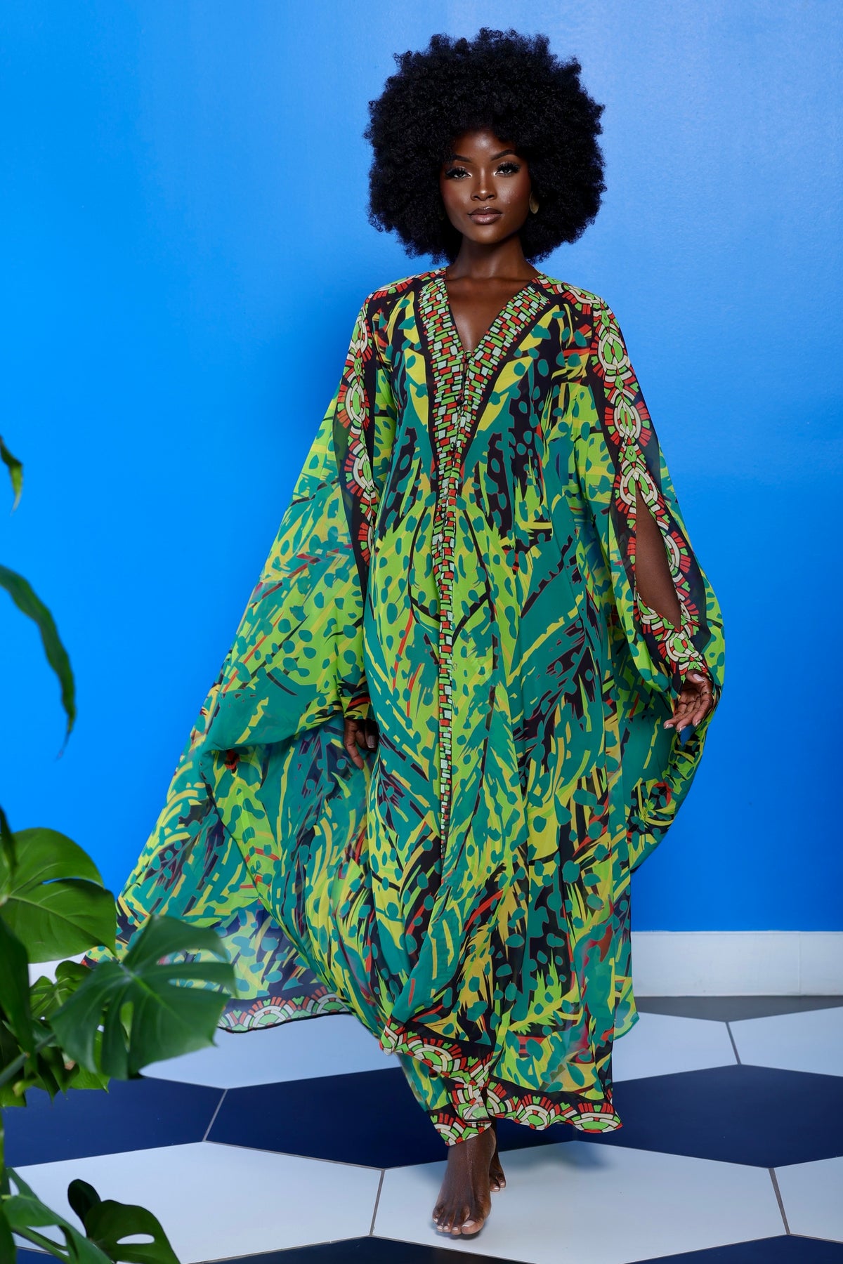 Nella Goddess kaftan by Sai Sankoh — view 2