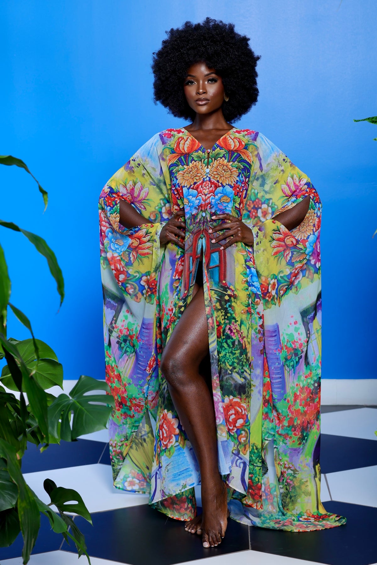 Sicily Goddess Kaftan by Sai Sankoh — view 5