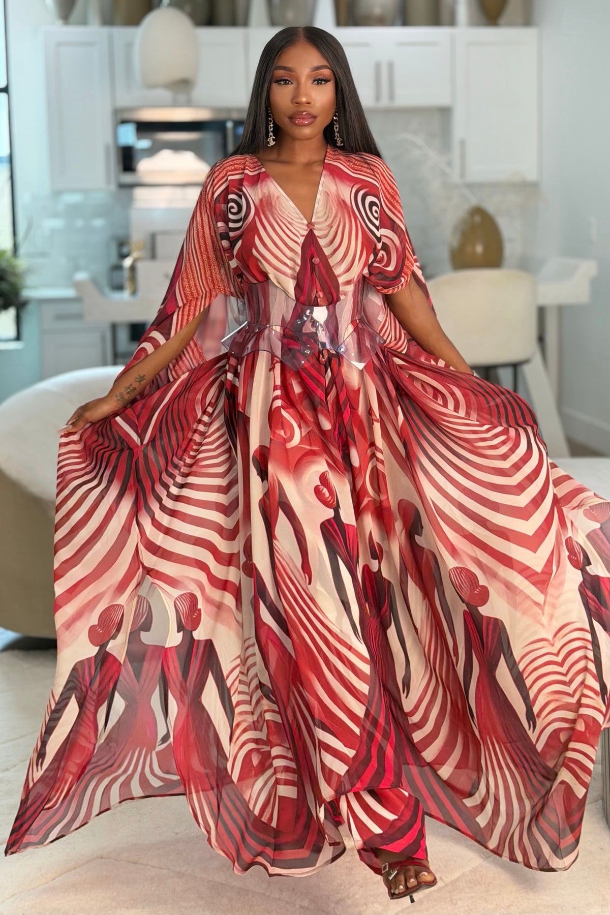 Keva Goddess Kaftan by Sai Sankoh — view 6
