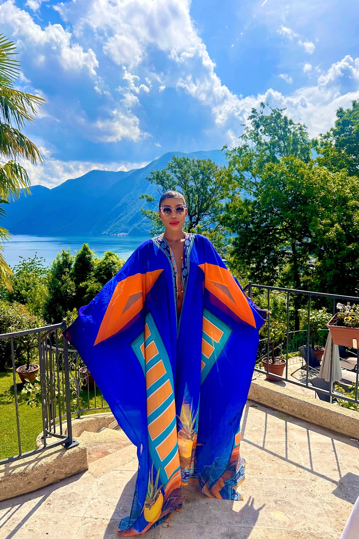 Majorelle Pants by Sai Sankoh, luxury resort pants