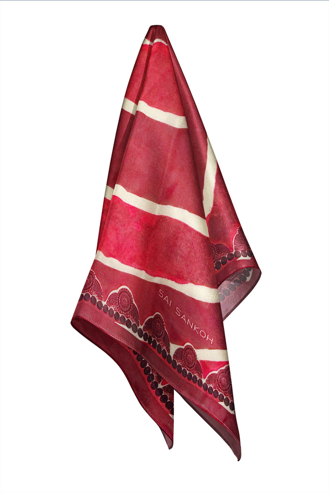 Divinity Scarf by Sai Sankoh, luxury resort scarf