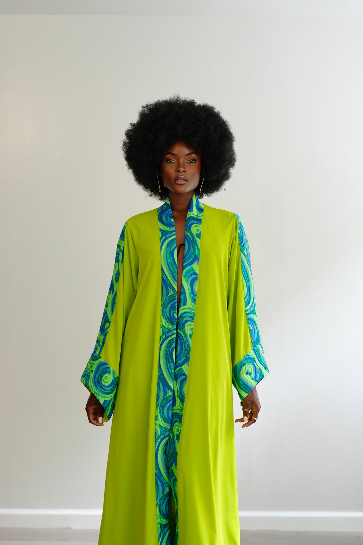 Green Colette Duster by Sai Sankoh — view 4